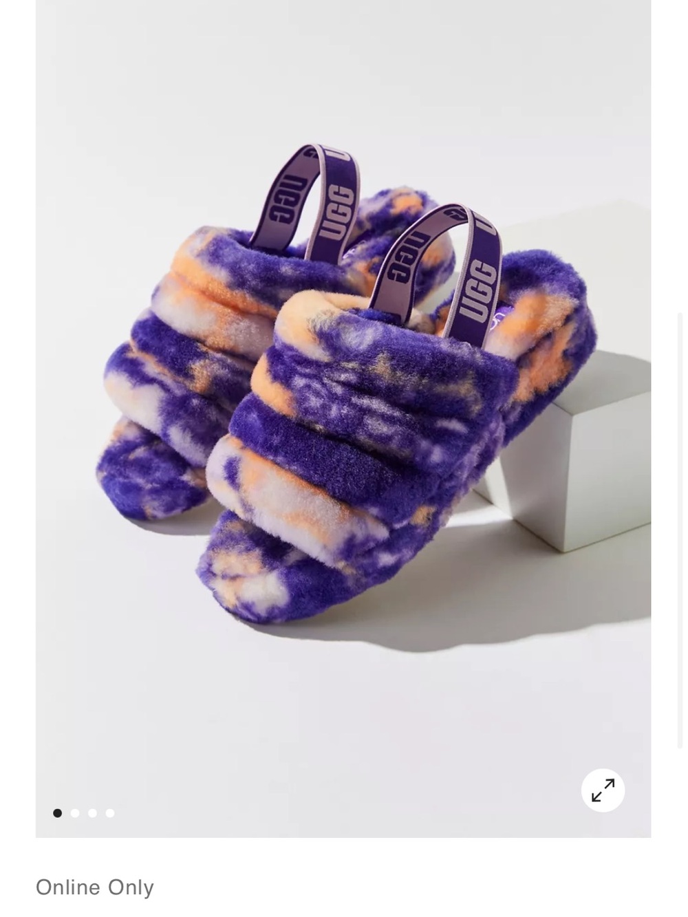 UGG Fluff Yeah Marble Slide Sandals